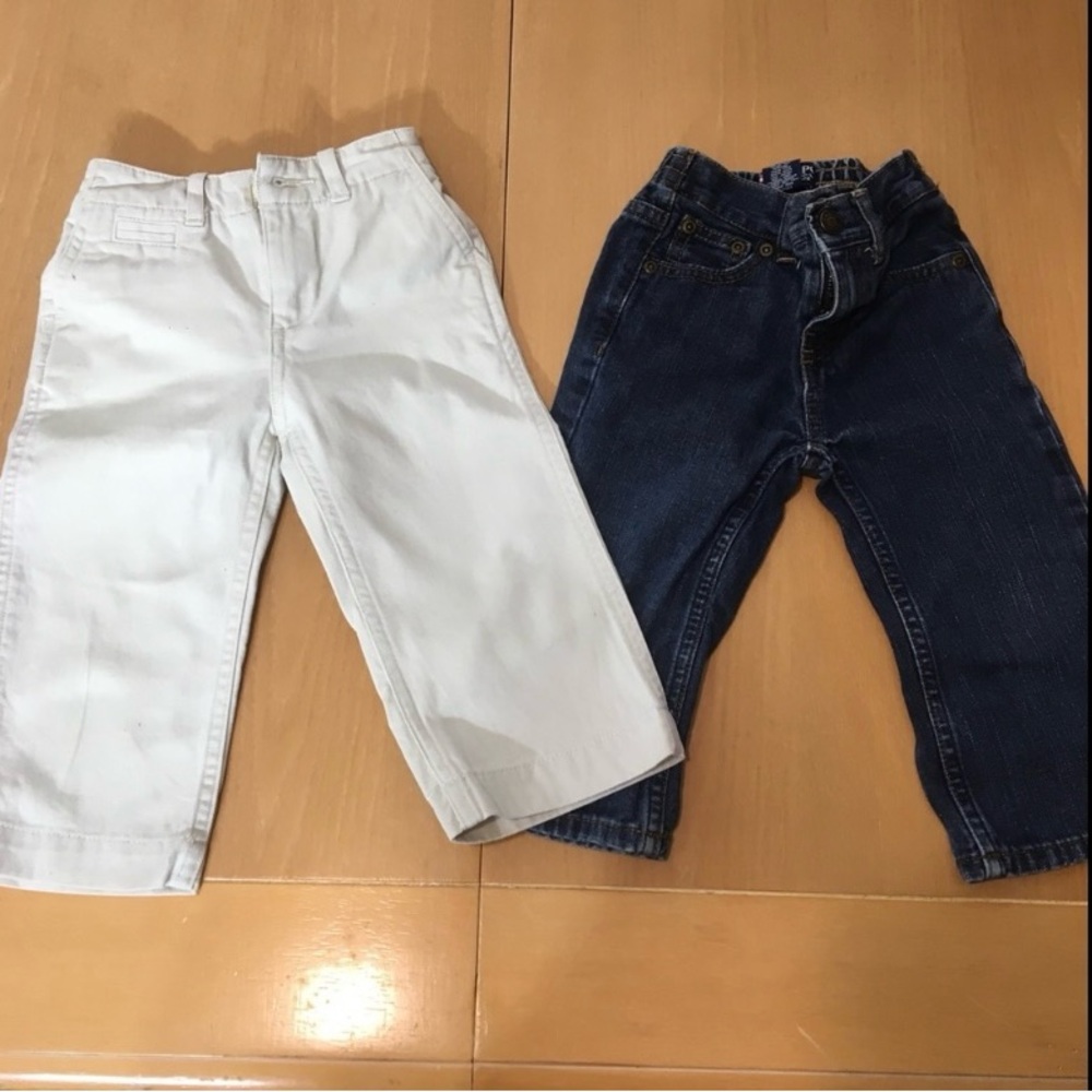 Ralph Lauren CHAPS baby boys pants 2 pairs pants
